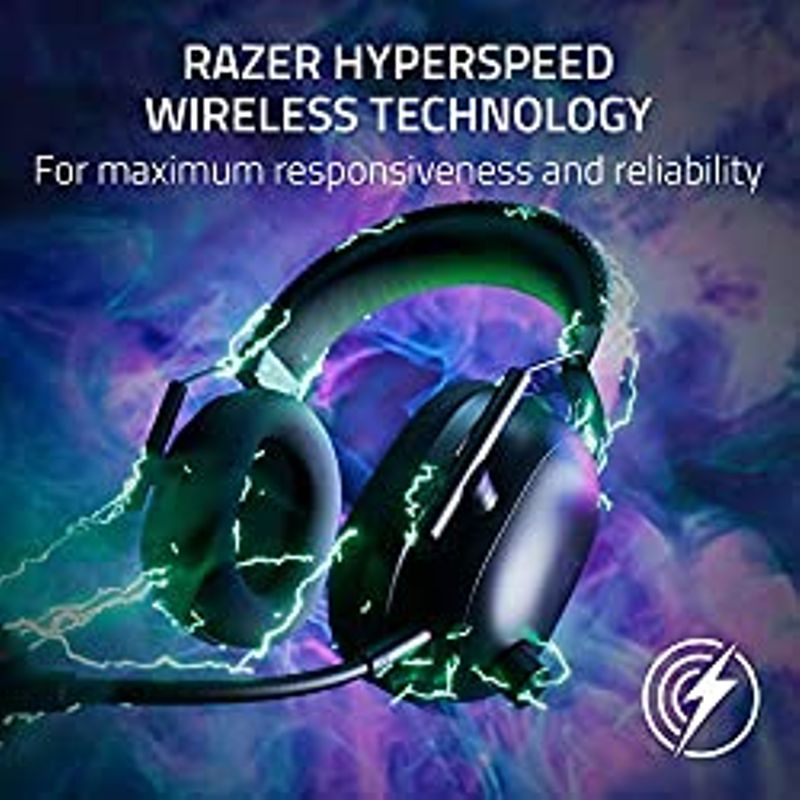 NEW Razer BlackShark V2 Pro Wireless Gaming Headset 2023 Edition: 50MM Titanium Drivers - HyperClear Super Wideband Mic - Noise-isolating...