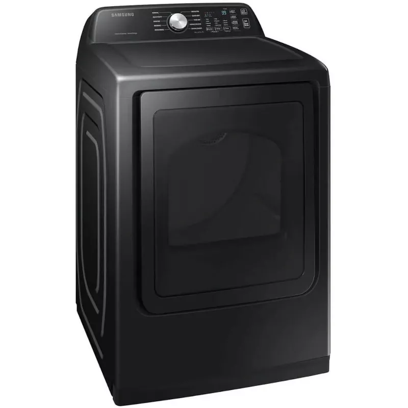 Samsung 7.4 Cu. Ft. Black Front Load Smart Electric Dryer