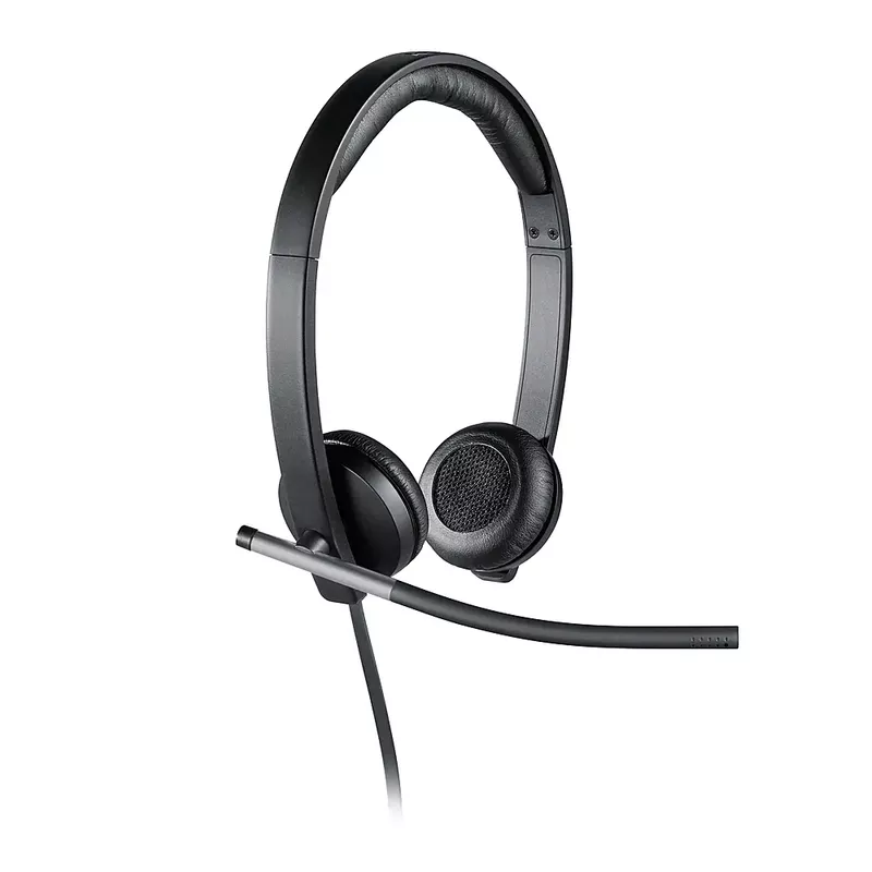 Logitech - H650e Headset Stereo - Black