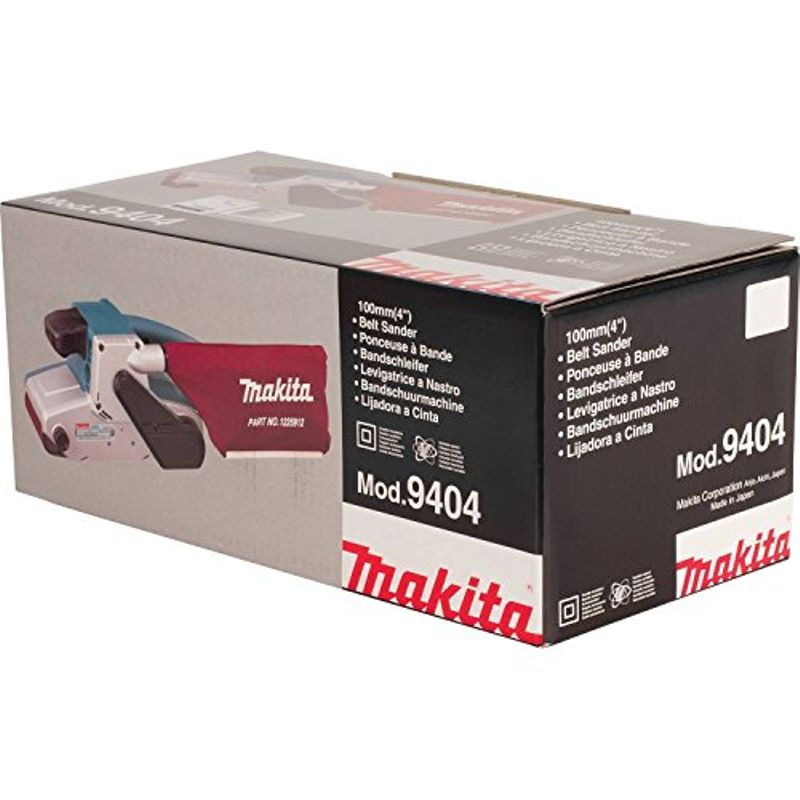 Makita 9404 8.8-Amp 4-by-24-Inch Variable Speed Belt Sander with Cloth Dust Bag