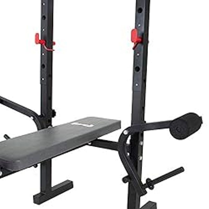 Body Champ Standard Weight Bench with Butterfly and Preacher Curl, Incline/Flat Adjustable BCB580
