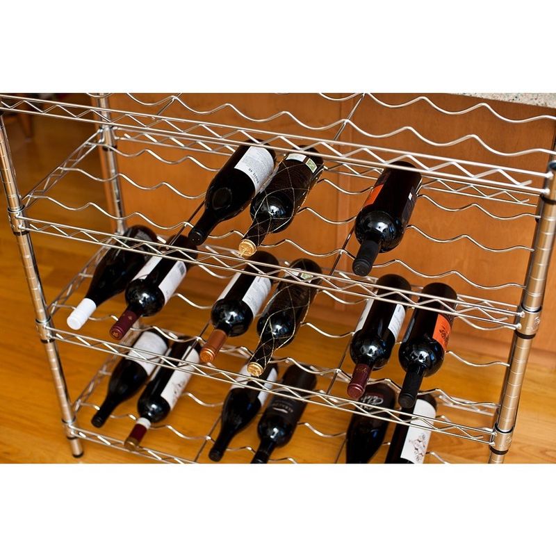 TRINITY EcoStorage Wine Rack - Silver