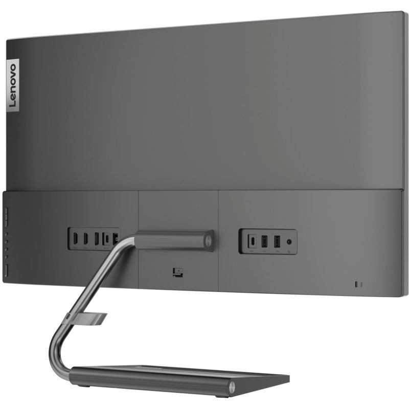 Alt View Zoom 13. Lenovo Qreator 27 27" IPS LED UHD FreeSync Monitor In-Panel Speakers Wireless Charging (DisplayPort, USB-C, HDMI) - Black