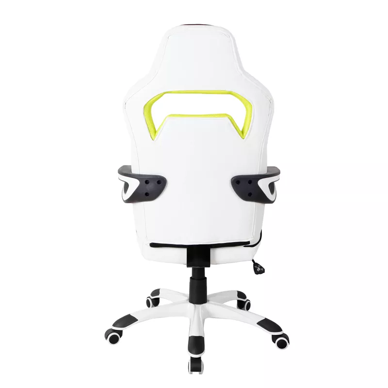 Ergonomic Essential Racing Style Home & Office Chair, White