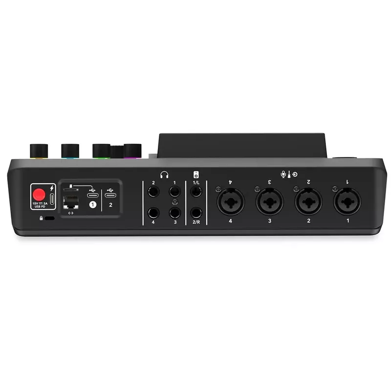 Rode RODECaster Pro II Integrated Audio Production Studio Console, Bundle with NTH-100M Headphones and 32GB microSDHC Memory Card