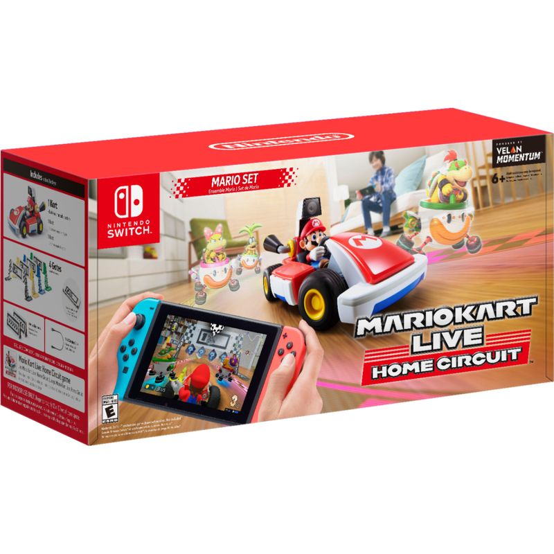 Alt View Zoom 11. Mario Kart Live: Home Circuit - Mario Set Mario Edition - Nintendo Switch, Nintendo Switch Lite