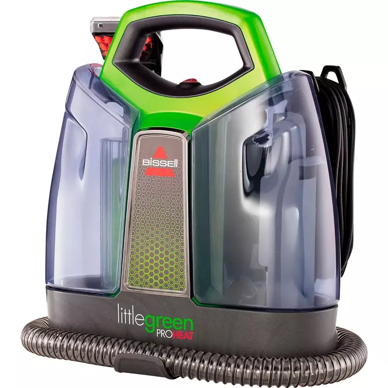 BISSELL - Little Green ProHeat Corded Handheld Deep Cleaner - Titanium With Chacha Lime Accents
