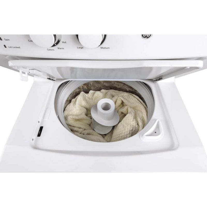 Alt View Zoom 14. GE - 3.8 Cu. Ft. Top Load Washer and 5.9 Cu. Ft. Gas Dryer Laundry Center - White