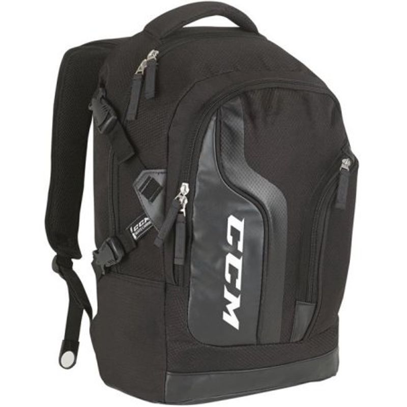 CCM 71113 13 in. Sport Hockey Backpack, Black