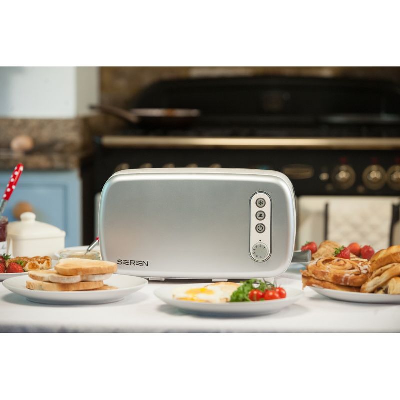 Seren Toaster-Main unit plus Silver/Chrome Panel