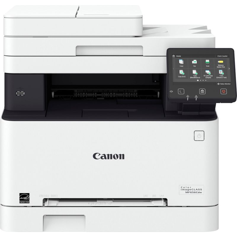 Front Zoom. Canon - imageCLASS MF656Cdw Wireless Color All-In-One Laser Printer with Fax - White