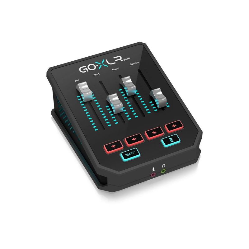 TC Helicon GO XLR Mini Online Broadcast Mixer with USB Audio Interface