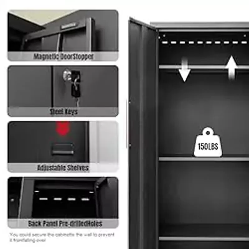 Rent to own Torin Storage System, Includes Steel Drawers