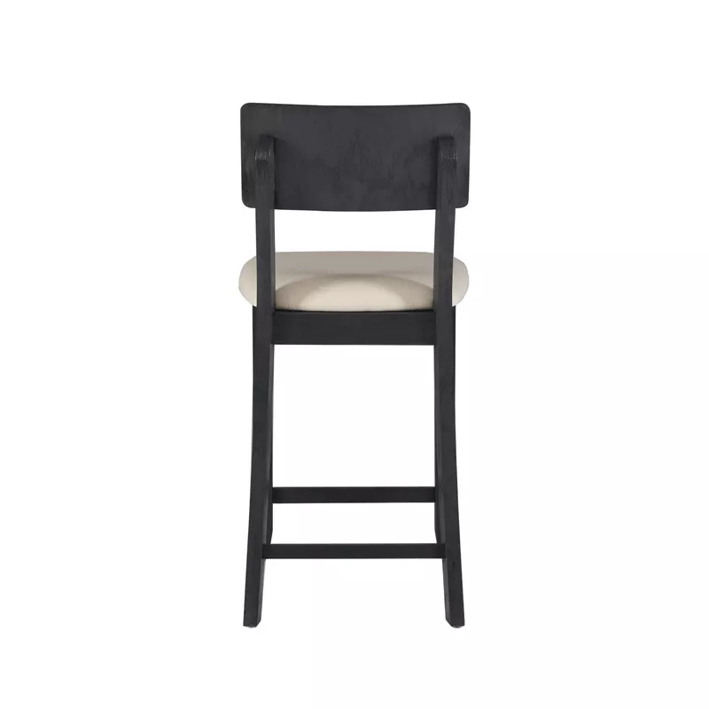 Lawlynn Counter Stool Dark Charcoal