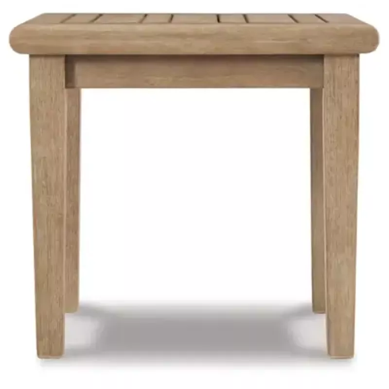 Grayish Brown Gerianne Square End Table
