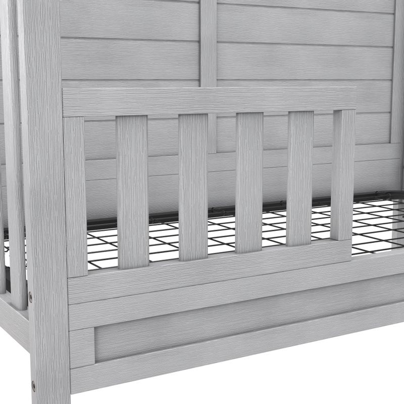 Little Seeds Finch Toddler Rail - Rustic Grey