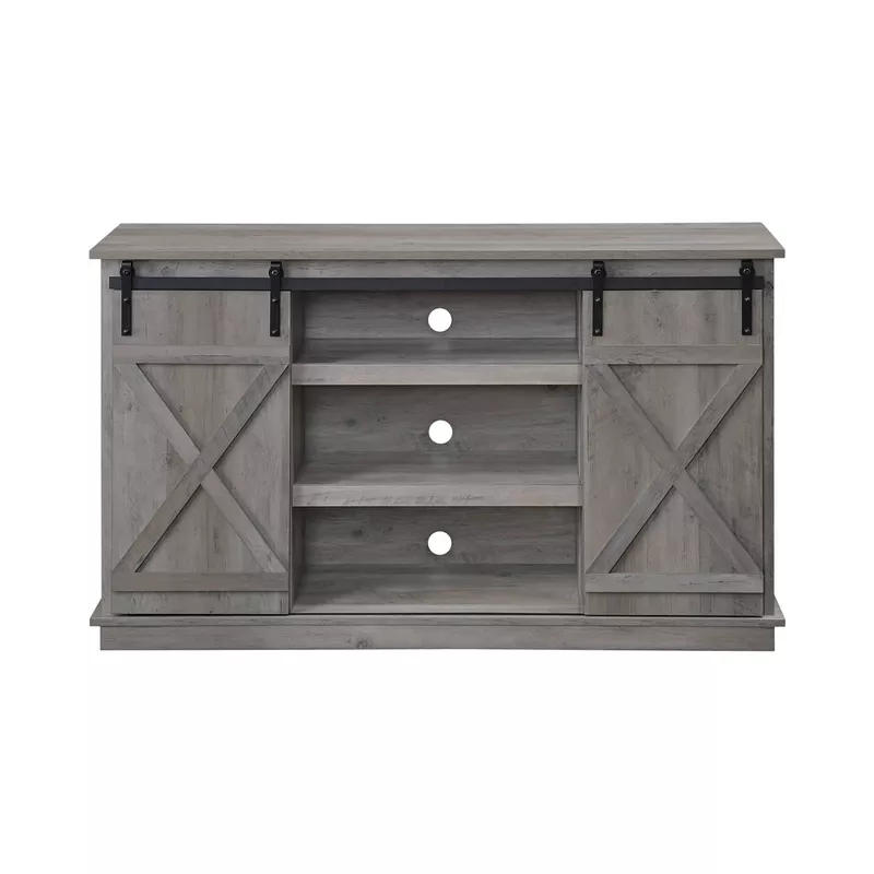 ACME Bellona TV Stand, Oak Finish