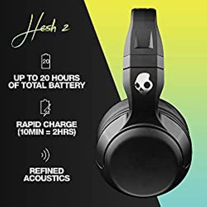 Skullcandy - Hesh 2 Unleashed Wireless Bluetooth Over-the-Ear Headphones