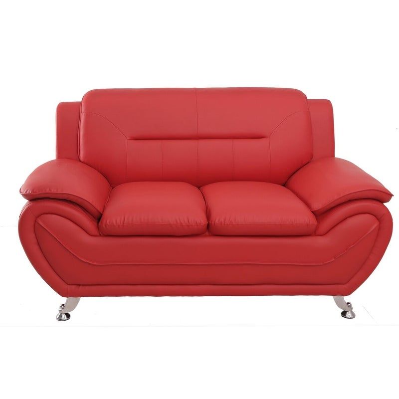 Michael Segura 3PC Living Room Set - Red