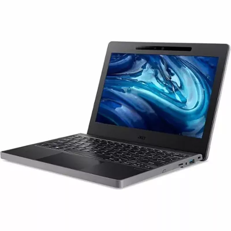 Acer - TravelMate B3 Spin 11 B311R-33 2-in-1 11.6" Touch Screen Laptop - Intel with 8GB Memory - 128 GB SSD - Black