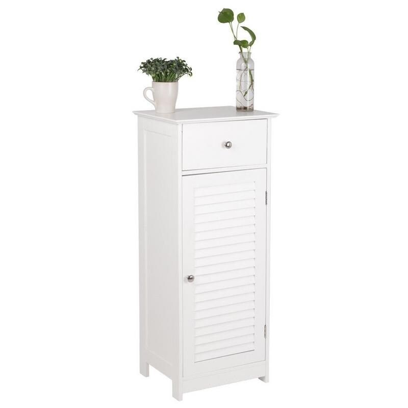 Copper Grove Shijak Adjustable Wood Bathroom Storage Floor Cabinet (4 Options) - Tall Cabinet