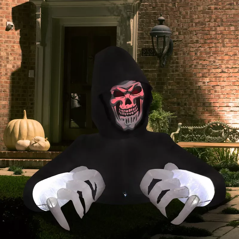 5-ft. Prelit Inflatable Reaper