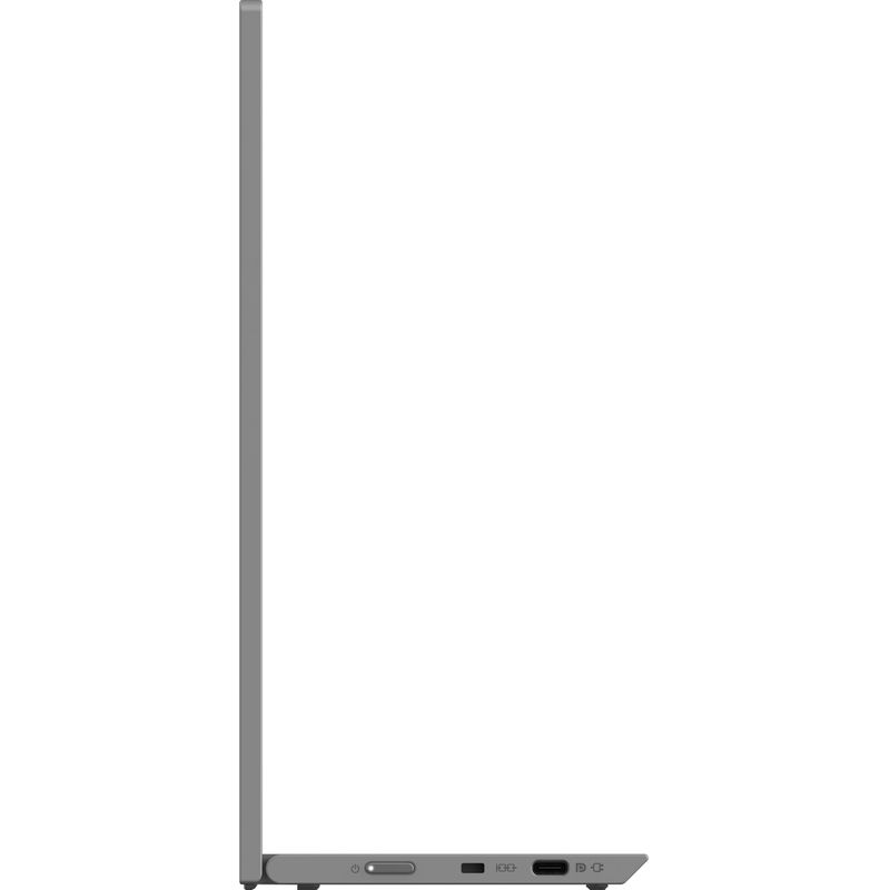 Left Zoom. Lenovo - L15 15.6" IPS LED FHD USB-C Portable Monitor - Silver