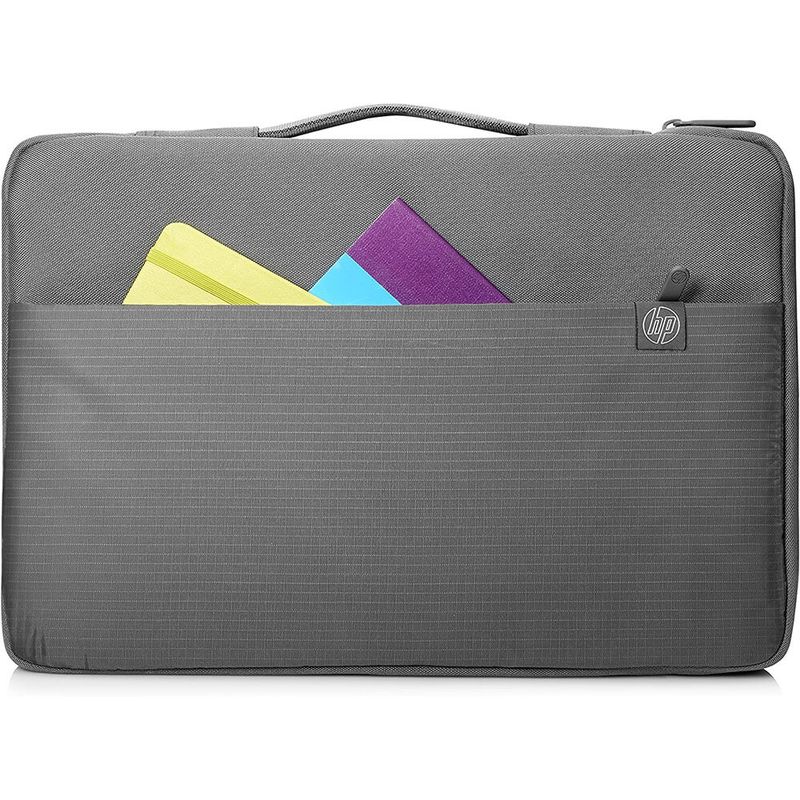 HP 15 inch Cross-Hatch Notebook Carry Sleeve with Handle - Gray