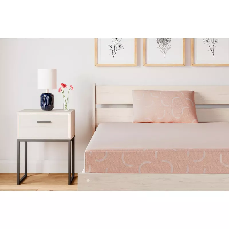 iKidz Coral Full Mattress and Pillow