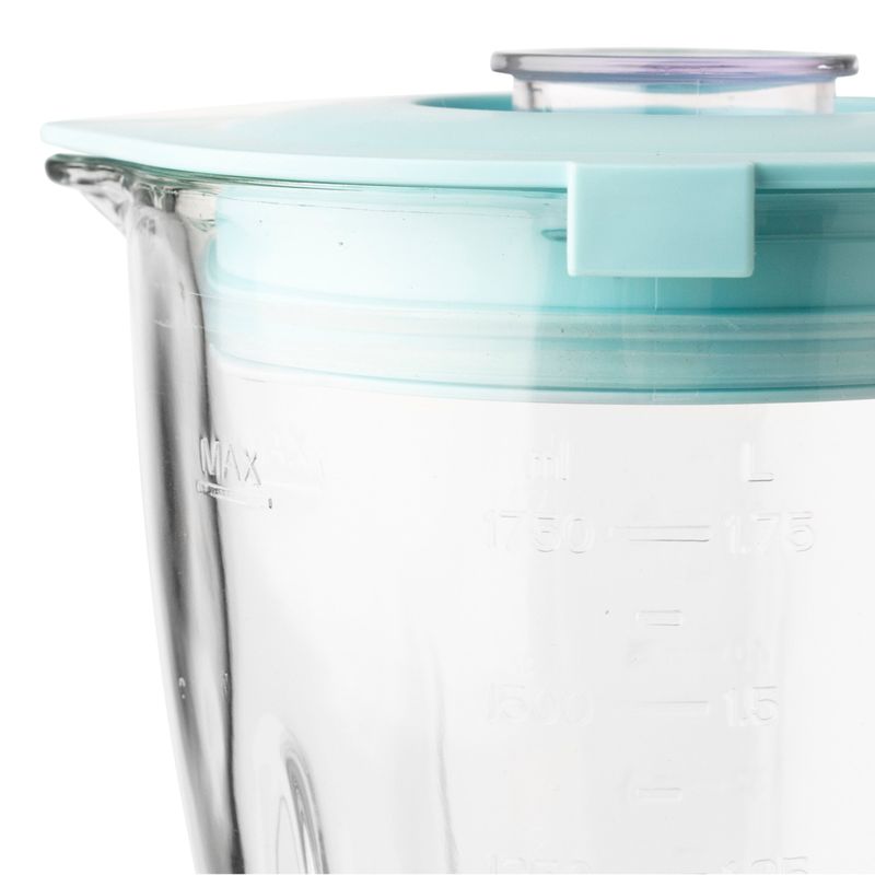 Haden Heritage 56 Ounce 5-Speed Retro Blender with Glass Jar - Turquoise
