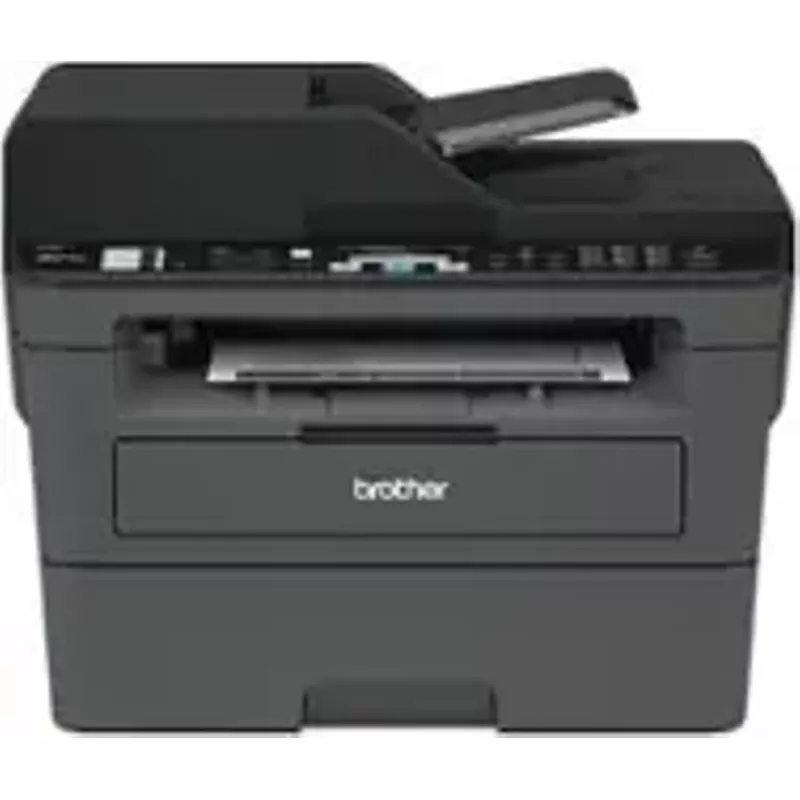 Brother - MFC-L2710DW Wireless Black-and-White All-in-One Refresh Subscription Eligible Laser Printer - Black