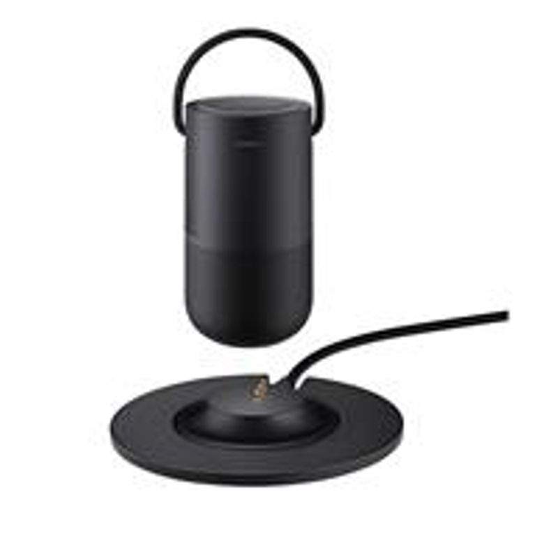 Bose - Portable Home Speaker - Triple Black - With Bose - Charging Cradle for Home Speaker - Triple Black