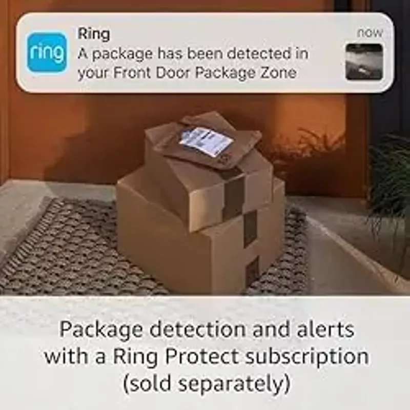 All-new Ring Battery Doorbell Pro ,  Two-Way Talk with Audio+, 3D Motion Detection, and 1536p HD+ Head-to-Toe Video (2024 release)