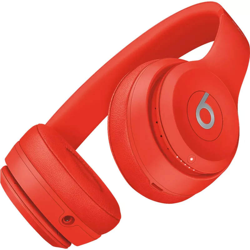 Beats - Solo Wireless On-Ear Headphones - (PRODUCT)RED Citrus Red