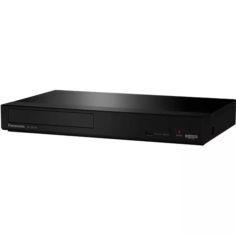 Panasonic - 4K Ultra HD Dolby Atmos Audio DVD/CD/3D Blu-Ray Player, DP-UB154P-K - Black