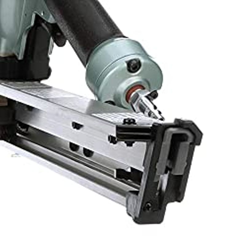 Metabo HPT 2-1/2-Inch Strap-Tite Fastening System Strip Nailer, Short Magazine, Pneumatic, Accepts 1-1/2" and 2-1/2" Nails, Metal...