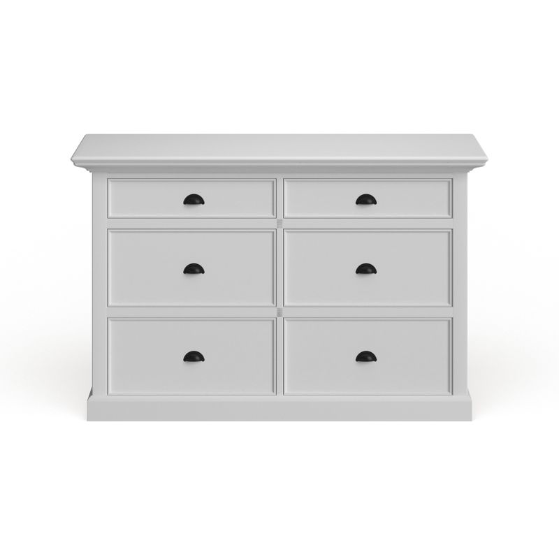 The Gray Barn Idlewild Mahogany Farmhouse Dresser - 6-drawer - White