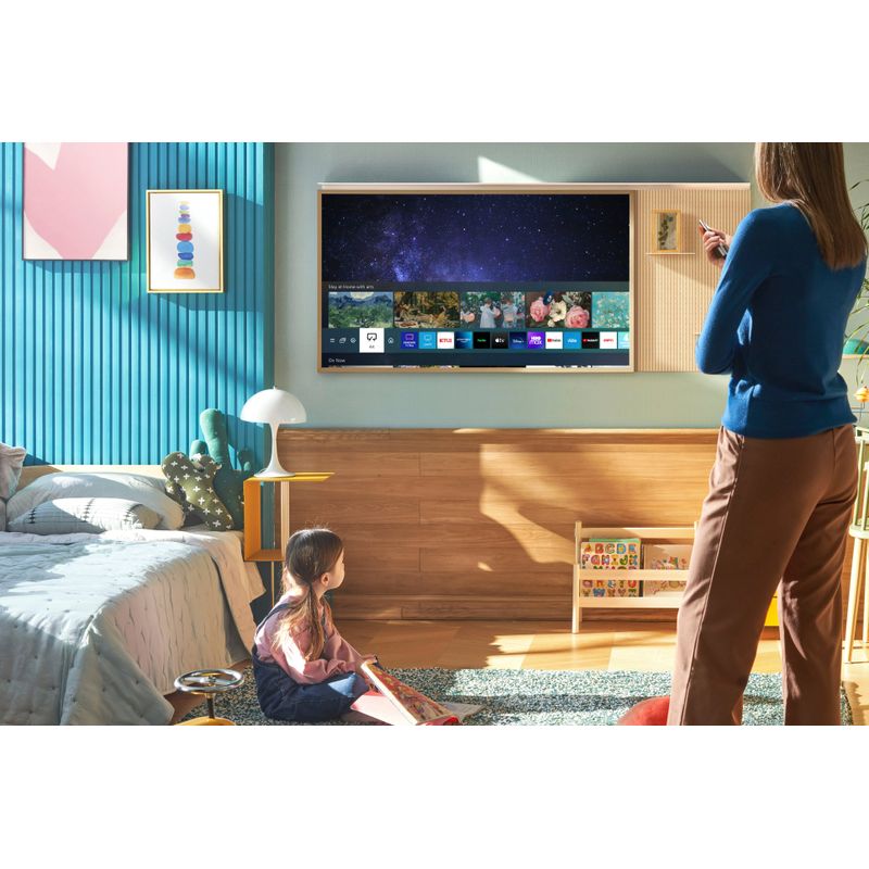 Alt View Zoom 22. Samsung - 75" Class The Frame QLED 4k Smart Tizen TV