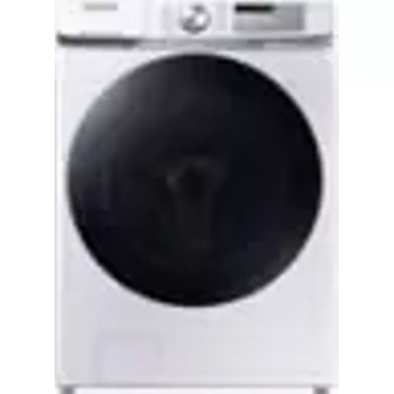Samsung - 4.5 cu. ft. Large Capacity Smart Front Load Washer with Super Speed Wash - White