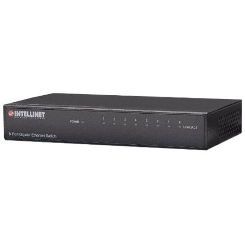 intellinet 8-Port Gigabit Ethernet Switch