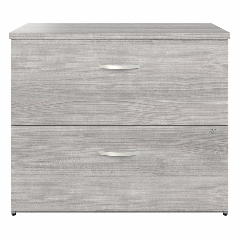 Hybrid 2 Drawer Lateral File Cabinet by Bush Business Furniture - Storm Gray