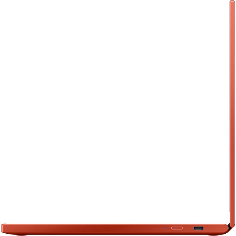 Alt View Zoom 32. Samsung - Galaxy Chromebook 2 - 13.3" QLED Touch-Screen - Intel® Core™ i3 - 8GB Memory - 128GB eMMC - Fiesta Red