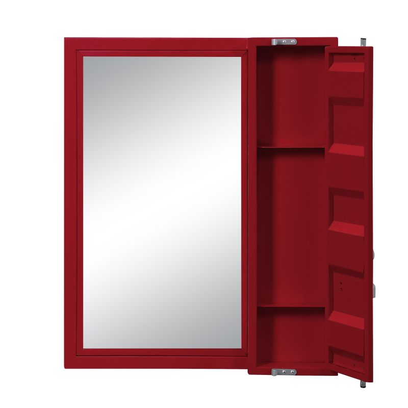 ACME Cargo Vanity Mirror in Red