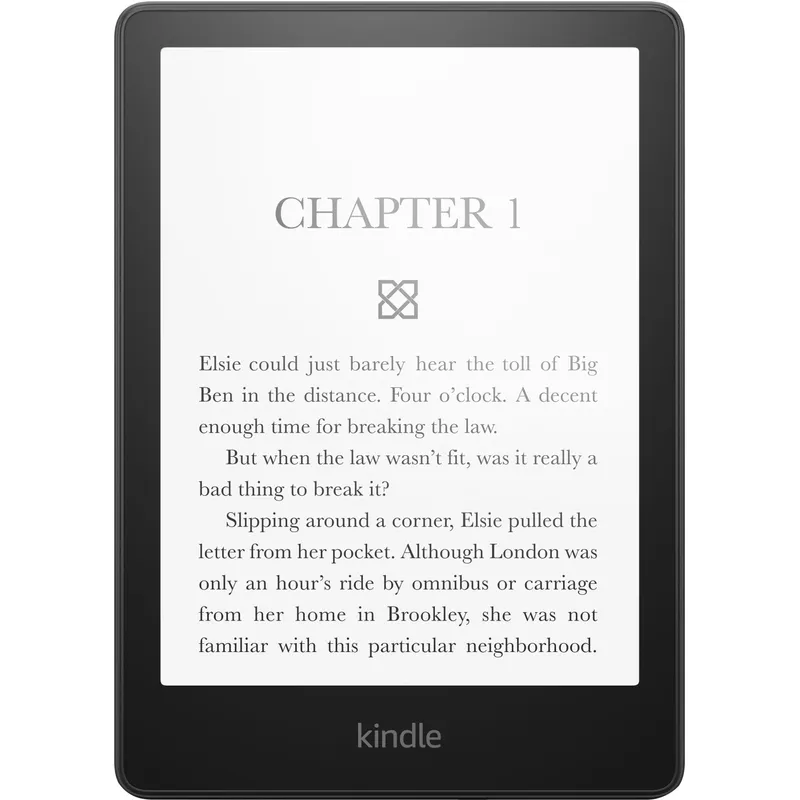 Amazon - Kindle Paperwhite  (8 GB ) - Now with a 6.8" display and adjustable warm light - 2022 - Black