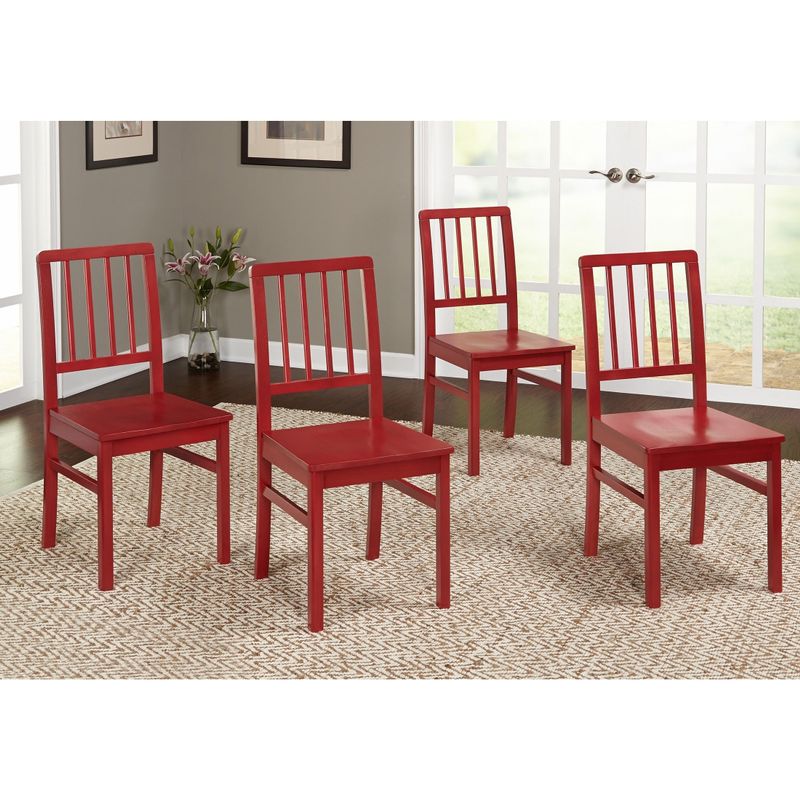 Simple Living Camden Dining Chair (Set of 4) - Yellow