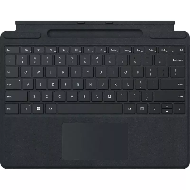 Microsoft - Surface Pro Signature Keyboard for Pro X, Pro 8 and Pro 9 with Surface Slim Pen 2 - Black