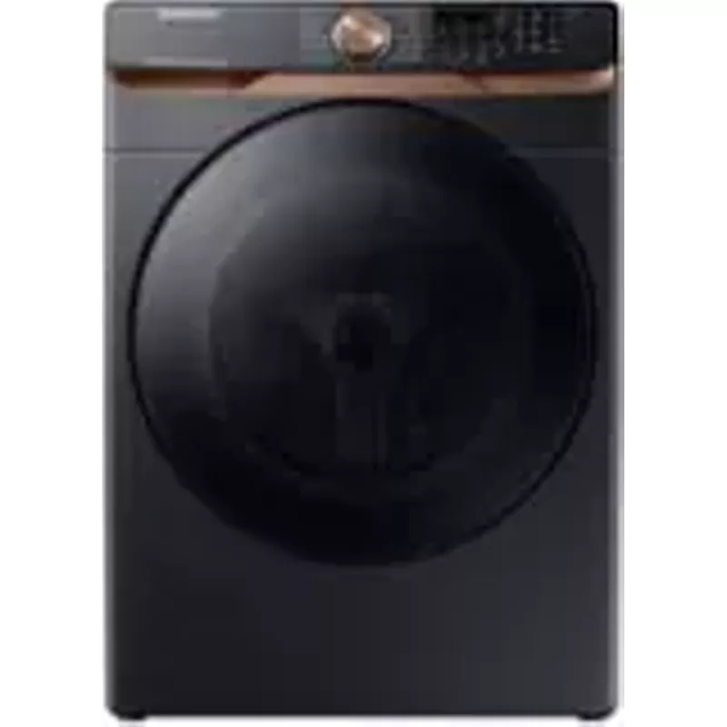 Samsung Ada 5 Cu. Ft. Brushed Black Extra Large Capacity Smart Front Load Washer With Super Speed Wash & Steam