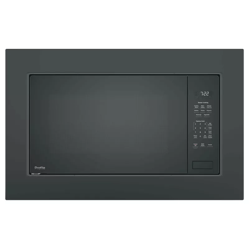 GE Profile 2.2 Cu. Ft. Black Built-In Microwave Oven