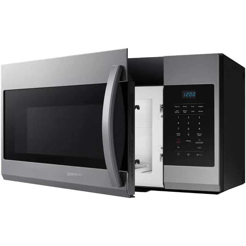 Rent to own Samsung 1.7 Cu. Ft. OvertheRange Microwave Stainless Steel