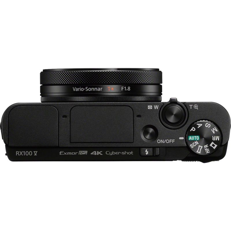 Top Zoom. Sony - Cyber-shot DSC-RX100 V 20.1-Megapixel Digital Camera - Black